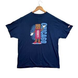 Hershey’s Chocolate Candy World Chicago IL Tee Travel Promo T Shirt XL